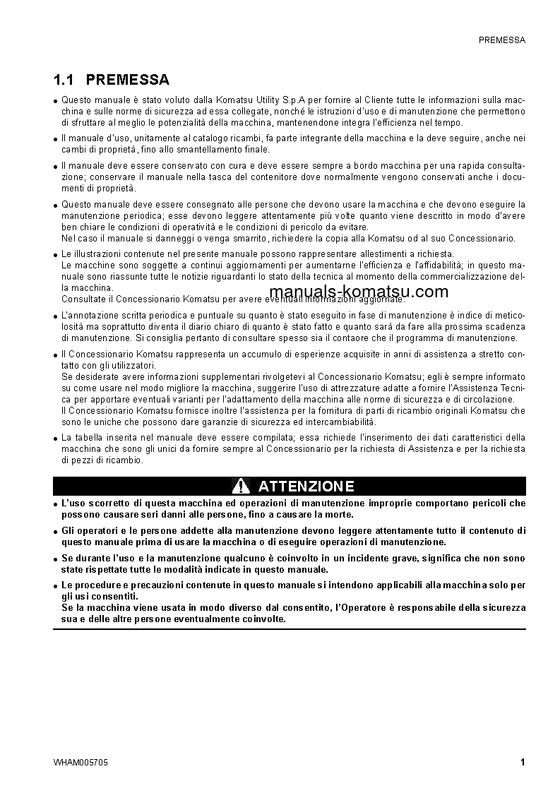 Protected: SK1026-5(ITA) S/N 37CTF50083-UP Operation manual (Italian)