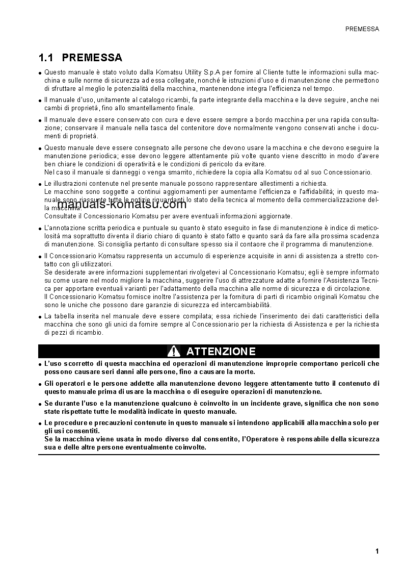 Protected: CK20-1(ITA) S/N F00003-F00270 Operation manual (Italian)