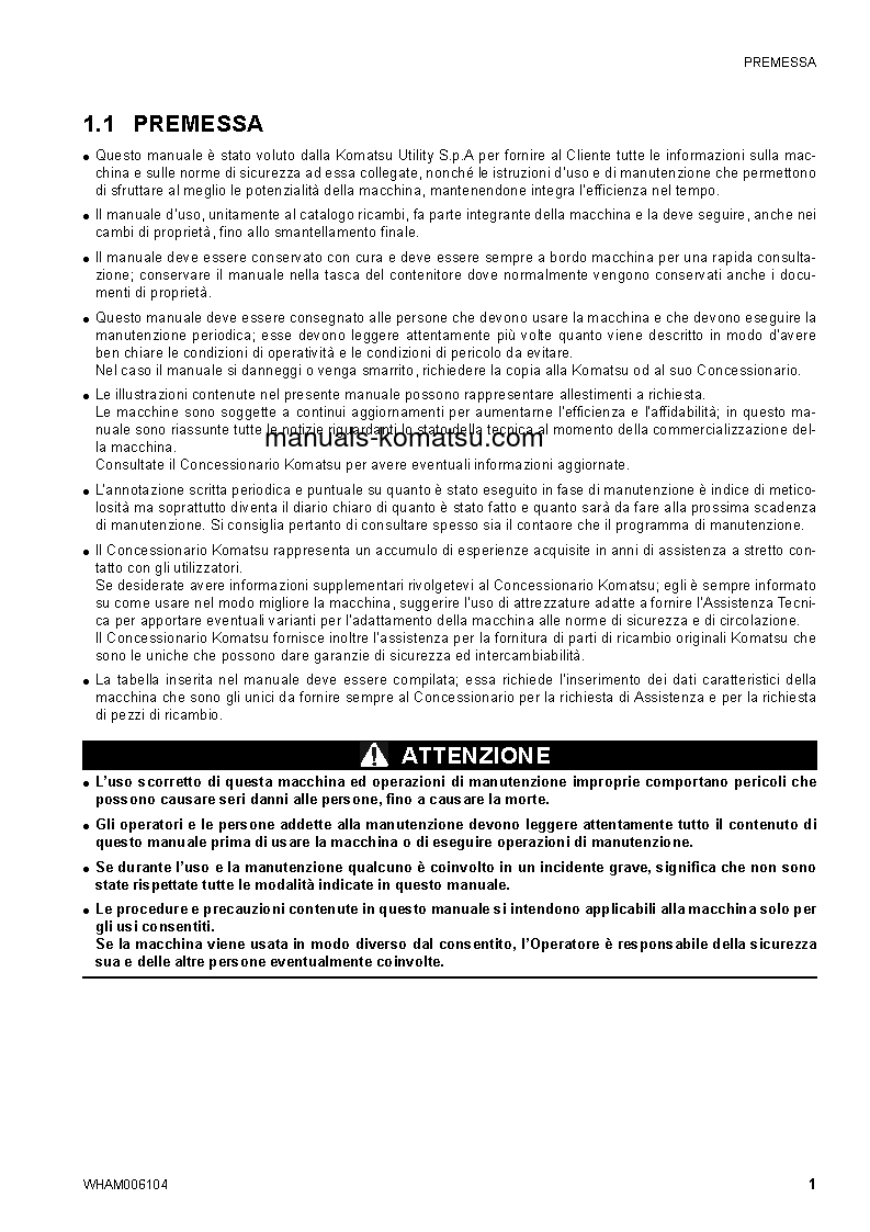 Protected: CK20-1(ITA) S/N F00271-UP Operation manual (Italian)