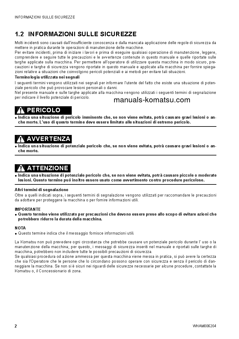 Protected: CK30-1(ITA) S/N F00198-UP Operation manual (Italian)