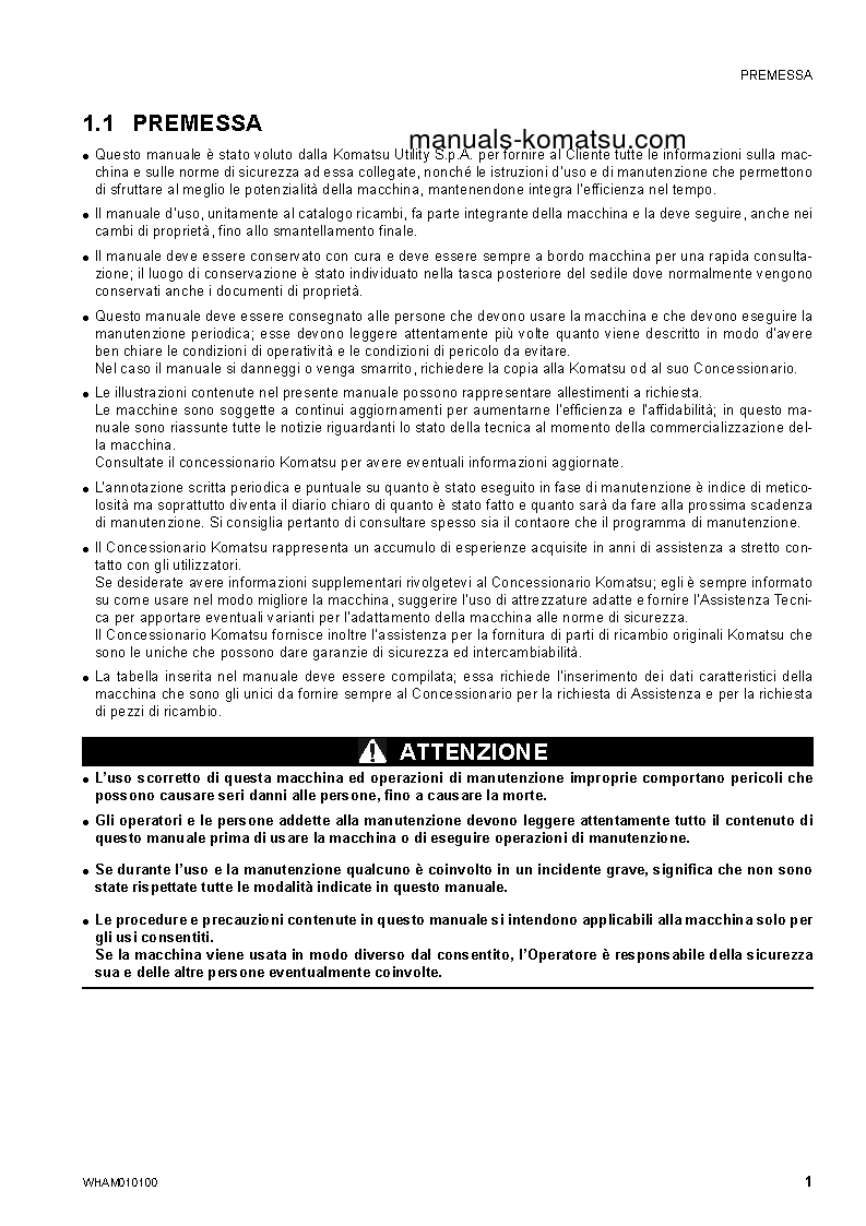 Protected: PC78US-8(JPN)-FOR EU S/N 15001-UP Operation manual (Italian)