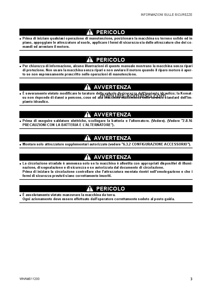 Protected: CK30-1(ITA) S/N F00211-UP Operation manual (Italian)