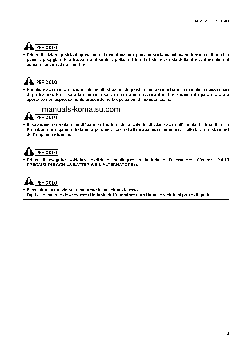 Protected: PC09-1(ITA) S/N 13959-UP Operation manual (Italian)