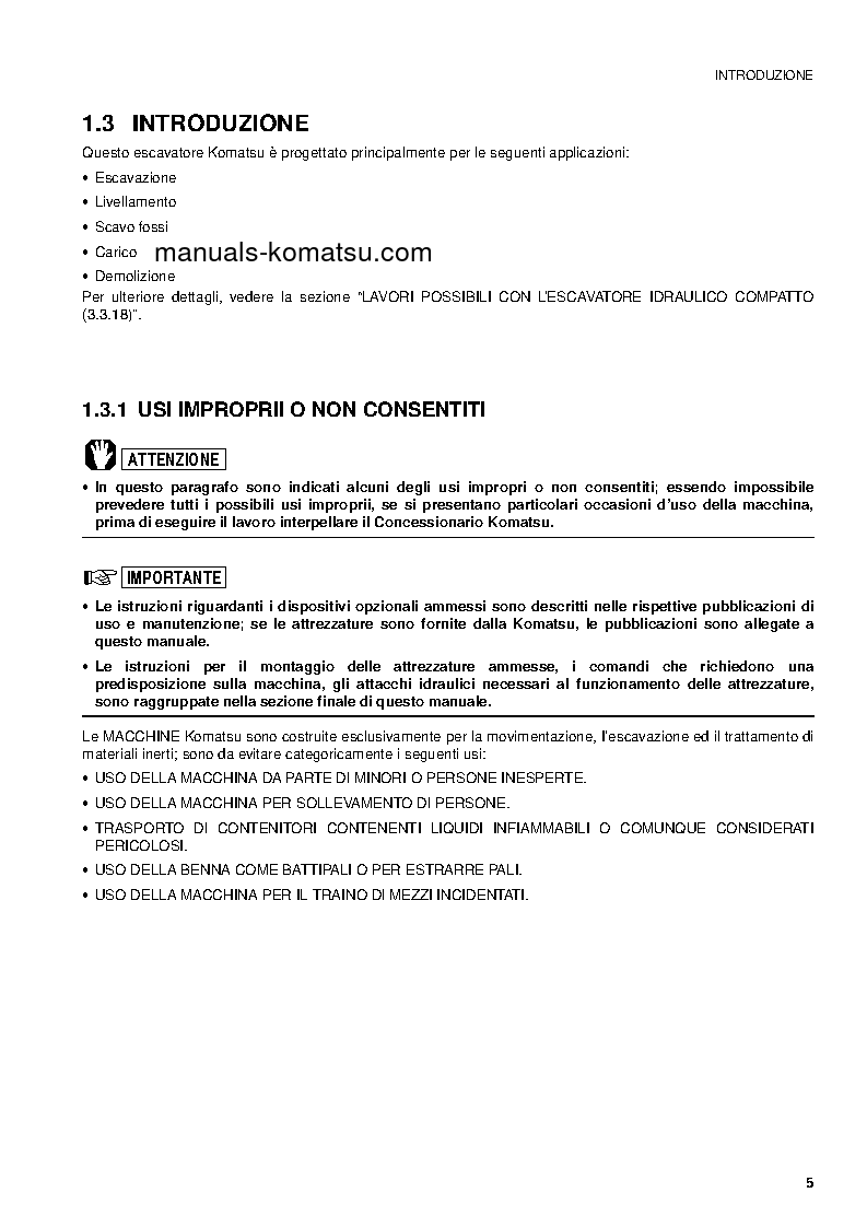 Protected: PC09-1(ITA) S/N 13959-UP Operation manual (Italian)