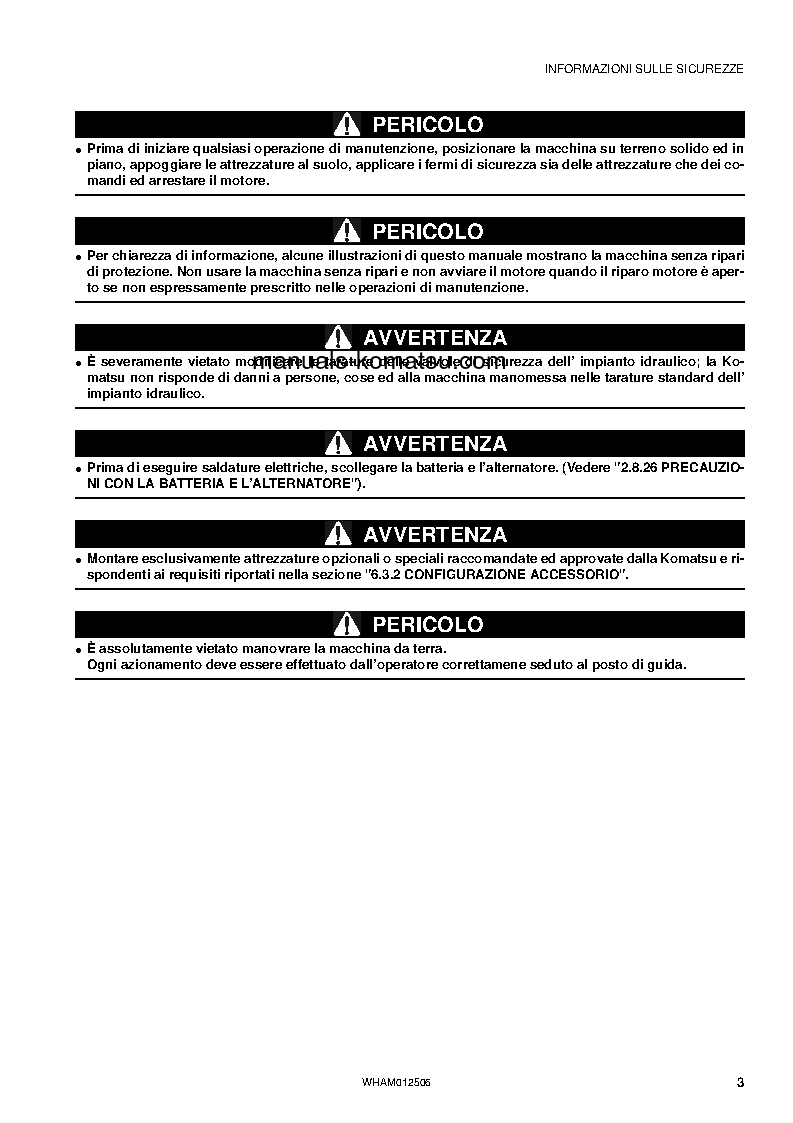 Protected: PC26MR-3(ITA) S/N F31560-UP Operation manual (Italian)