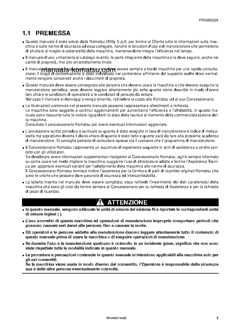 Protected: PC55MR-3(ITA) S/N F30003-UP Operation manual (Italian)