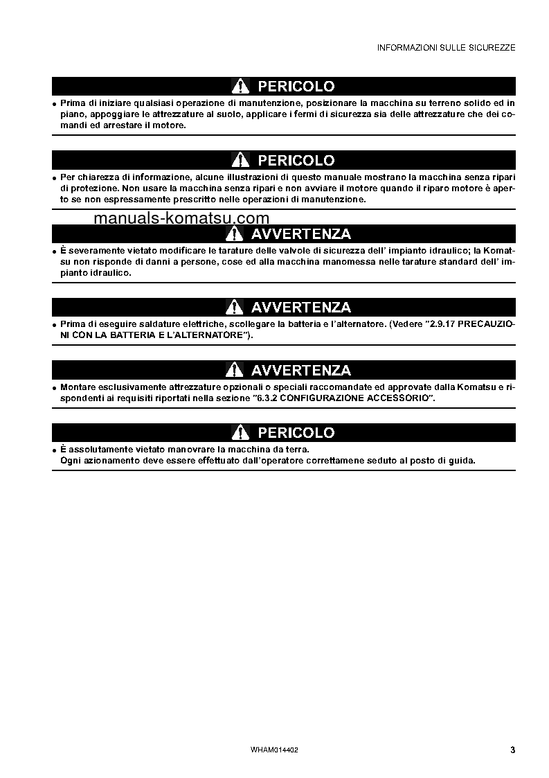 Protected: PC55MR-3(ITA) S/N F30561-UP Operation manual (Italian)