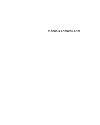 WB97S-2(ITA) S/N 97SF10431-97SF11204 Shop (repair) manual (English)