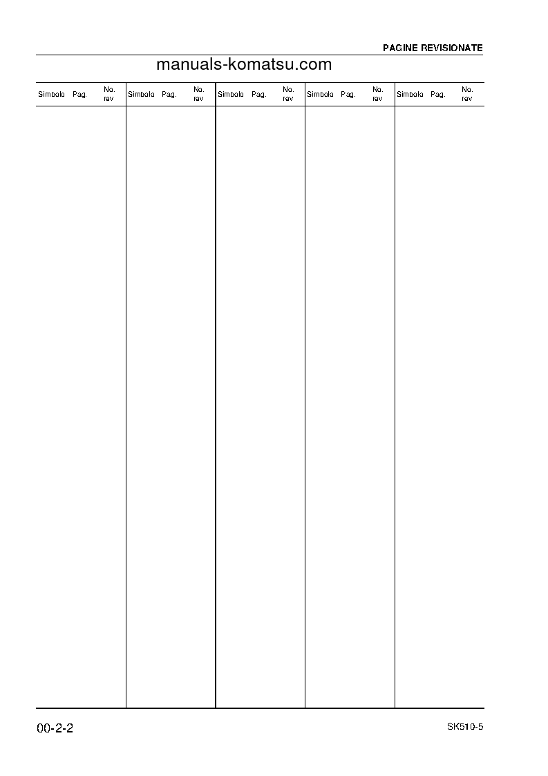 Protected: SK510-5(ITA) S/N 37DF00001-UP Shop (repair) manual (Italian)