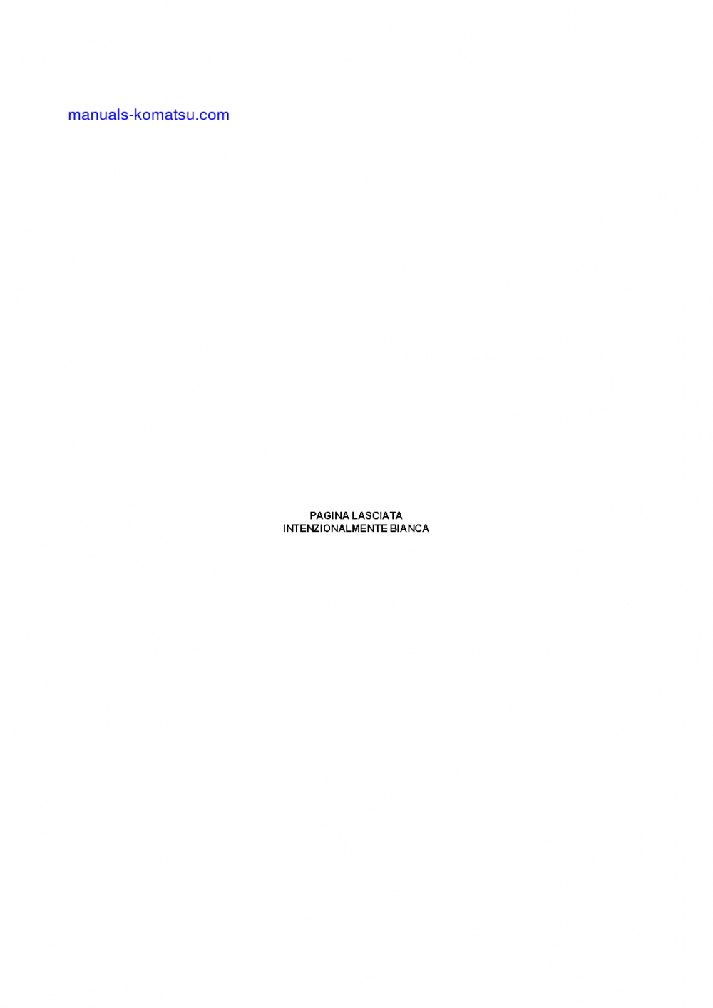 Protected: WB91R-5(ITA) S/N F00003-UP Shop (repair) manual (Italian)