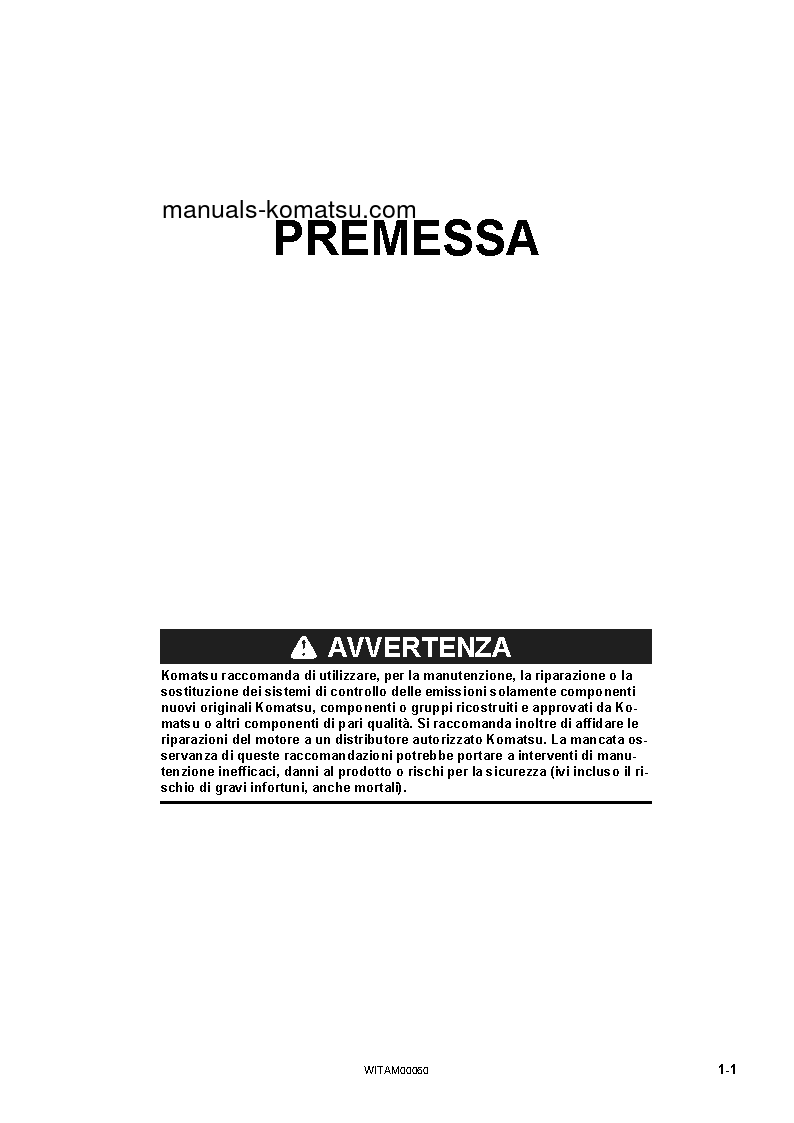 Protected: PW98MR-10(ITA) S/N F10003-UP Operation manual (Italian)