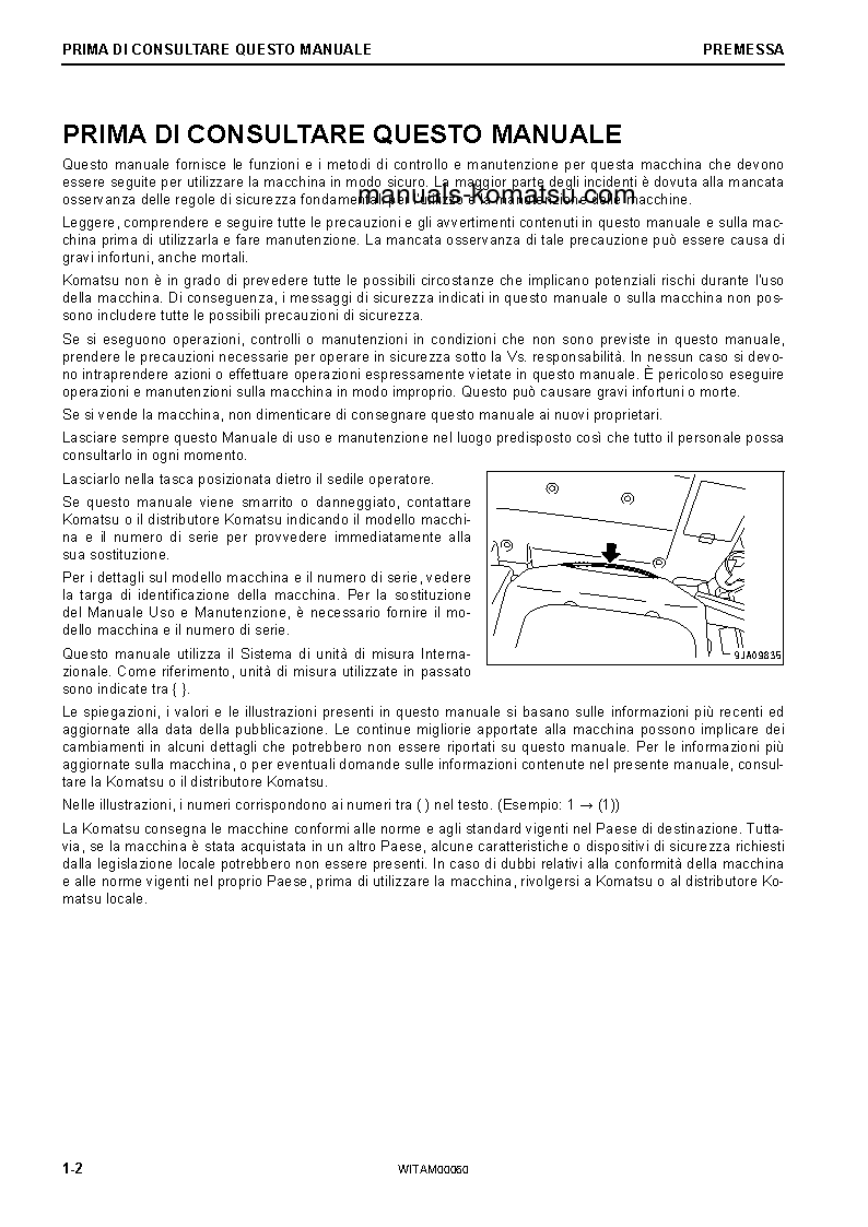Protected: PW98MR-10(ITA) S/N F10003-UP Operation manual (Italian)