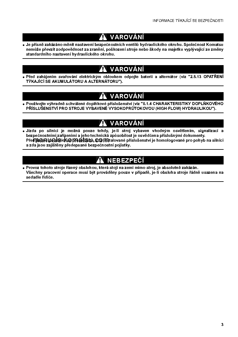 Protected: SK1020-5(ITA) S/N 37CF80018-UP Operation manual (Czech)
