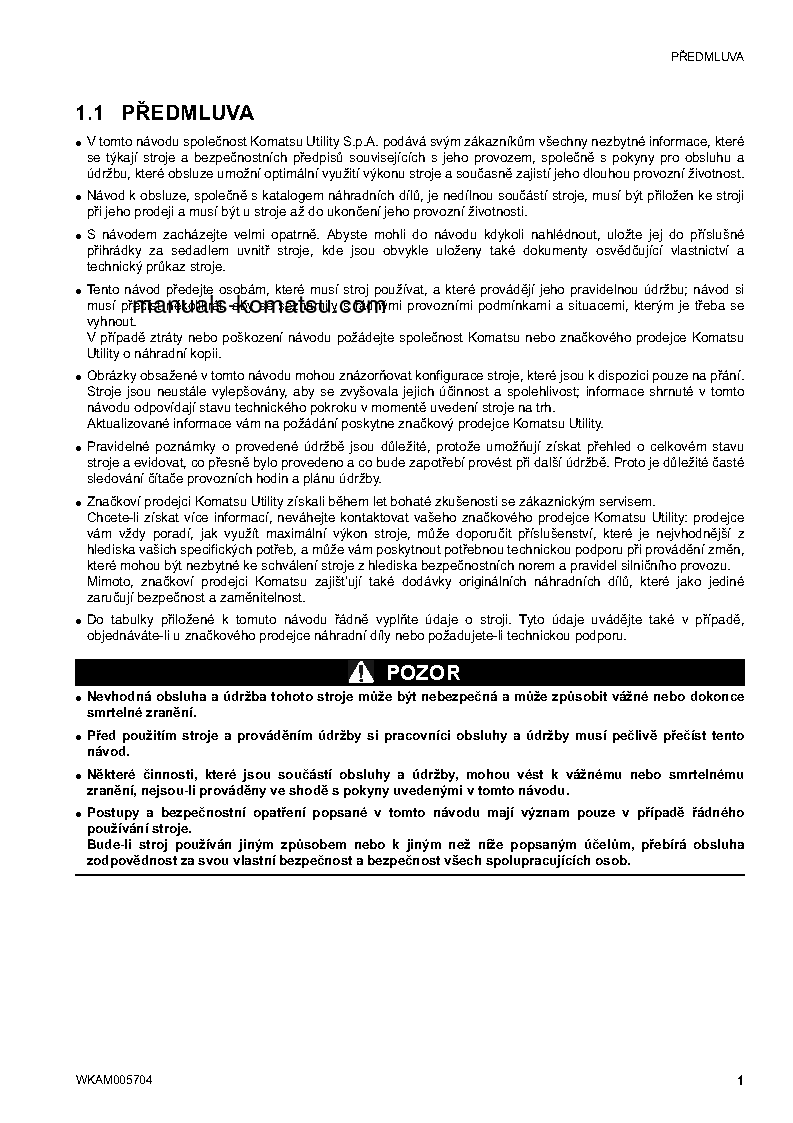 Protected: SK1026-5(ITA) S/N 37CTF50073-37CTF50082 Operation manual (Czech)