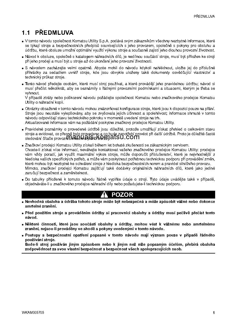 Protected: SK1026-5(ITA) S/N 37CTF50083-UP Operation manual (Czech)