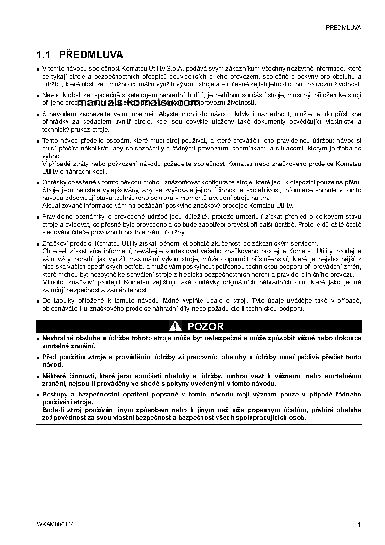 Protected: CK20-1(ITA) S/N F00271-UP Operation manual (Czech)