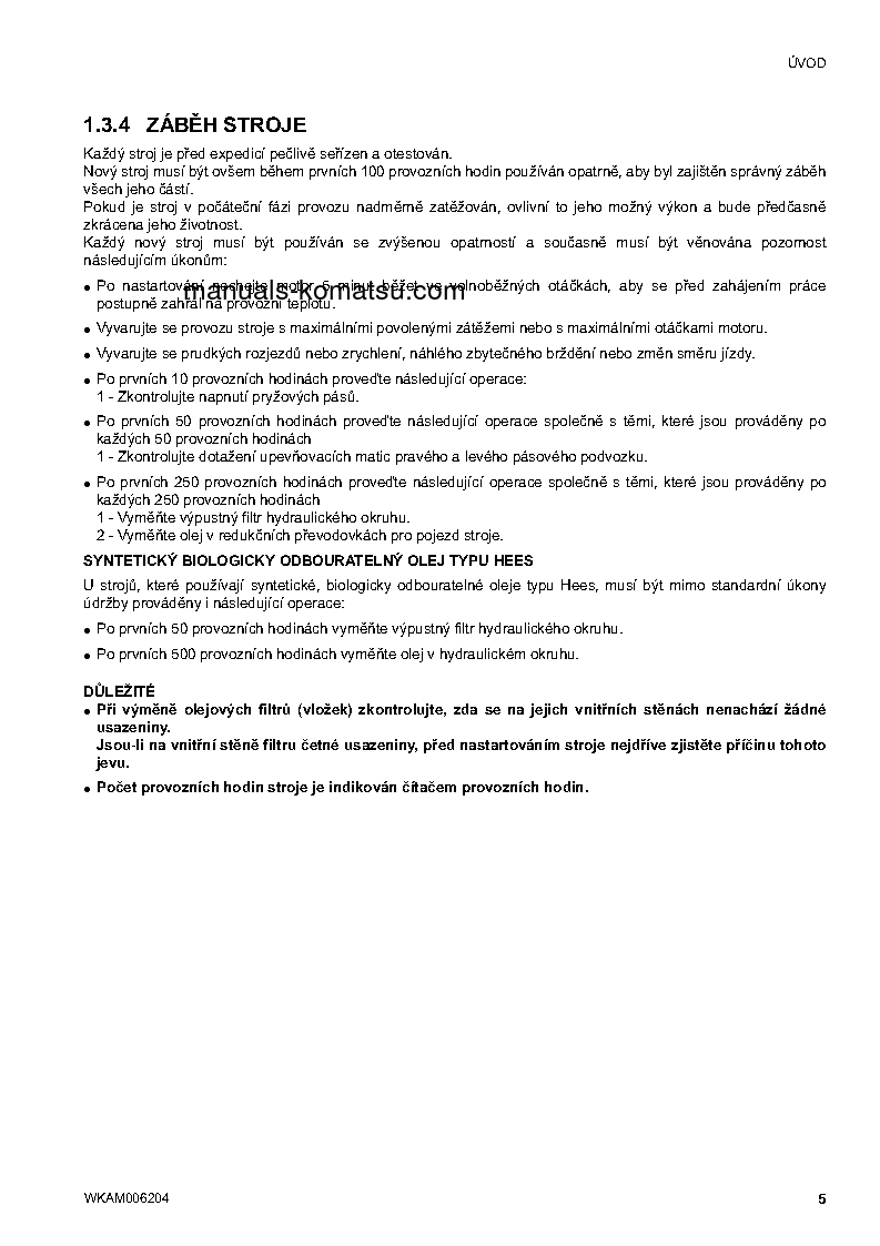 Protected: CK30-1(ITA) S/N F00198-UP Operation manual (Czech)