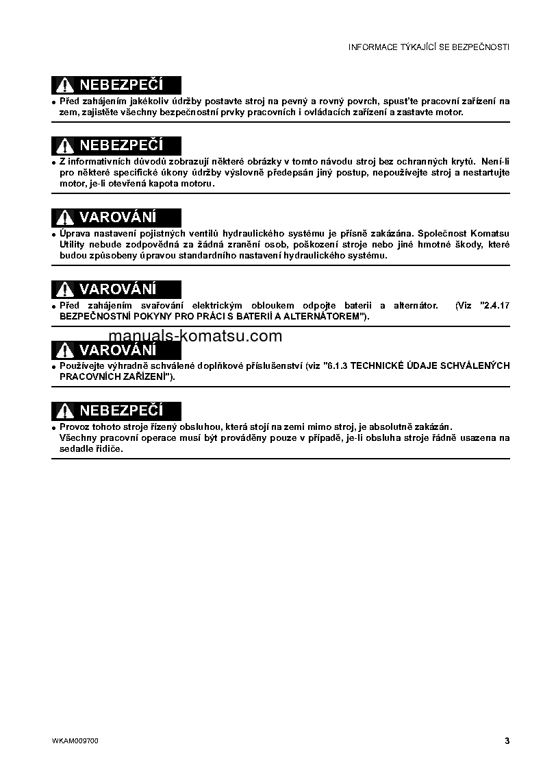 Protected: PC80MR-3(ITA) S/N F00003-UP Operation manual (Czech)