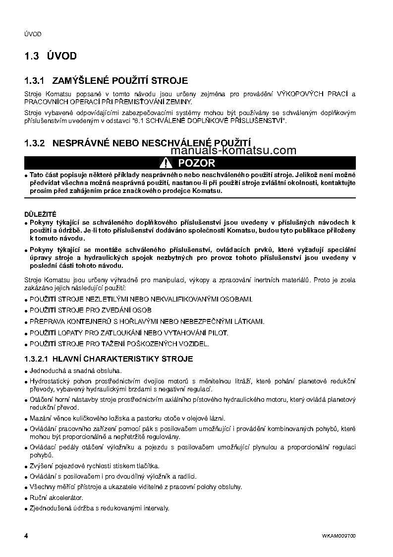 Protected: PC80MR-3(ITA) S/N F00003-UP Operation manual (Czech)