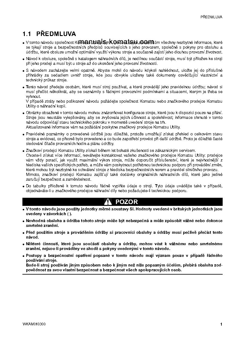 Protected: SK714-5(ITA)-/ S/N F04859-UP Operation manual (Czech)