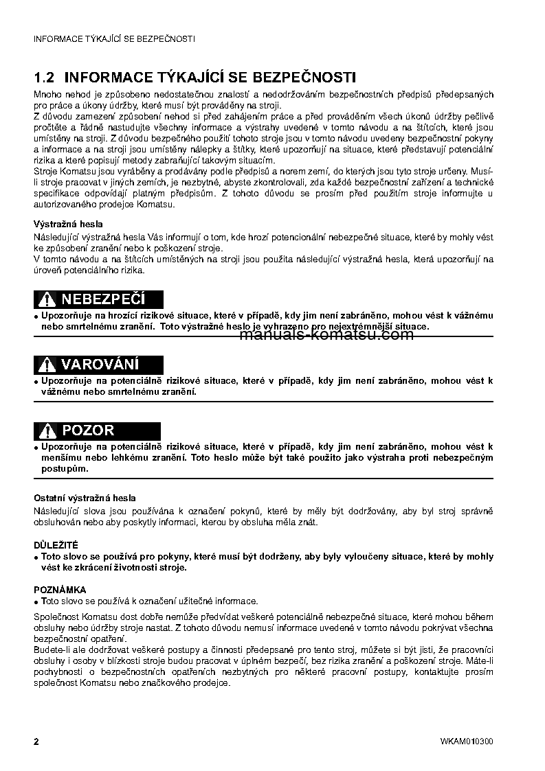 Protected: SK714-5(ITA)-/ S/N F04859-UP Operation manual (Czech)