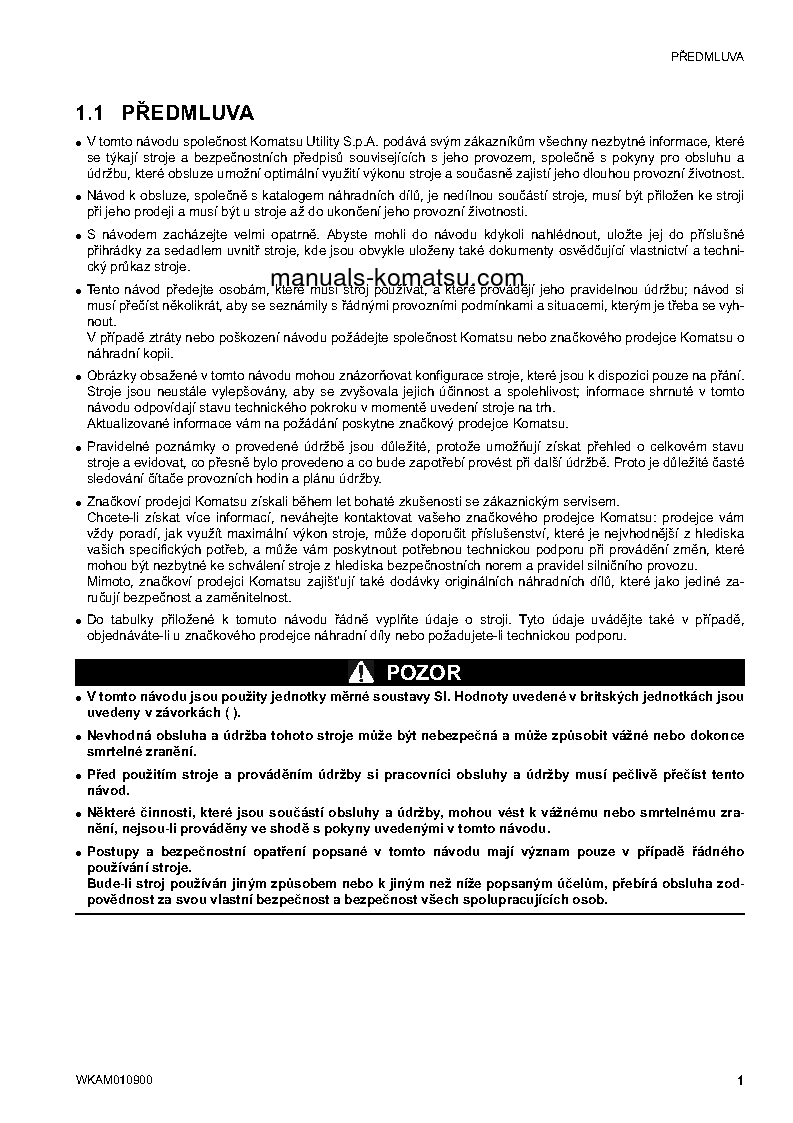 Protected: SK1026-5(ITA)-TURBO S/N F50103-UP Operation manual (Czech)