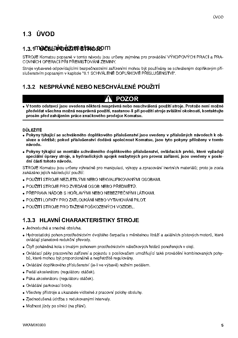 Protected: SK1026-5(ITA)-TURBO S/N F50103-UP Operation manual (Czech)