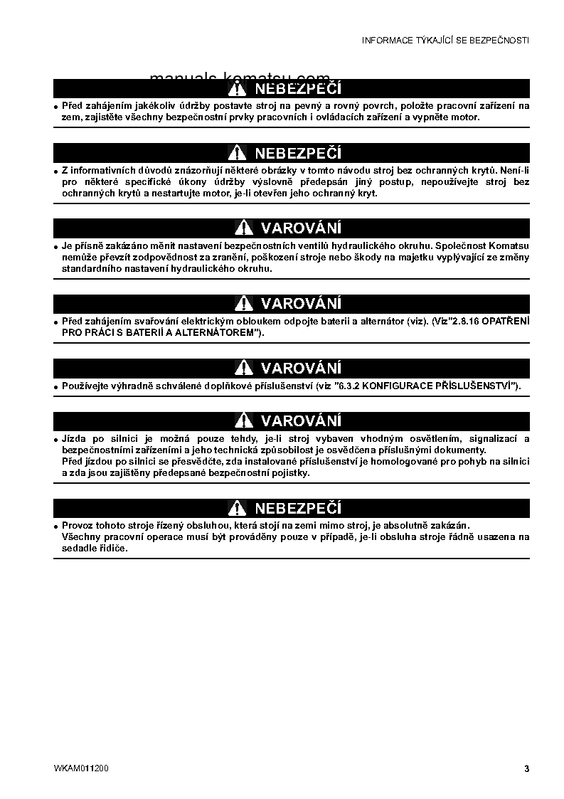 Protected: CK30-1(ITA) S/N F00211-UP Operation manual (Czech)