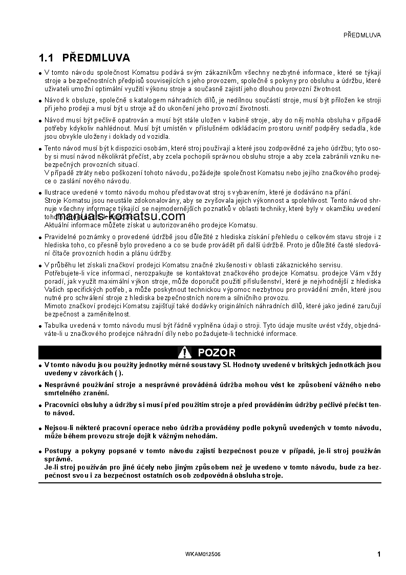 Protected: PC26MR-3(ITA) S/N F31560-UP Operation manual (Czech)