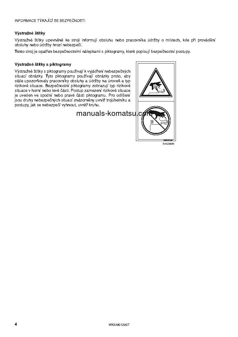 Protected: PC80MR-3(ITA) S/N F00430-UP Operation manual (Czech)
