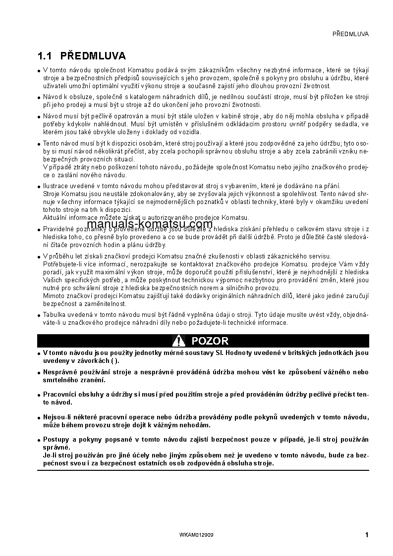 Protected: PC80MR-3(ITA) S/N F00952-UP Operation manual (Czech)