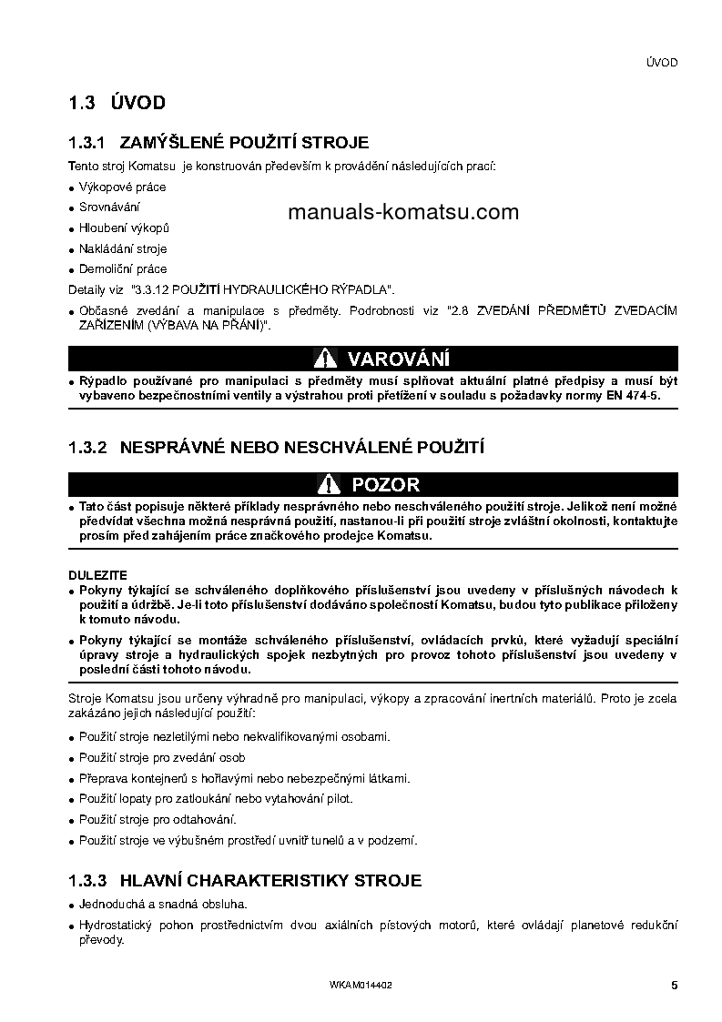 Protected: PC55MR-3(ITA) S/N F30561-UP Operation manual (Czech)