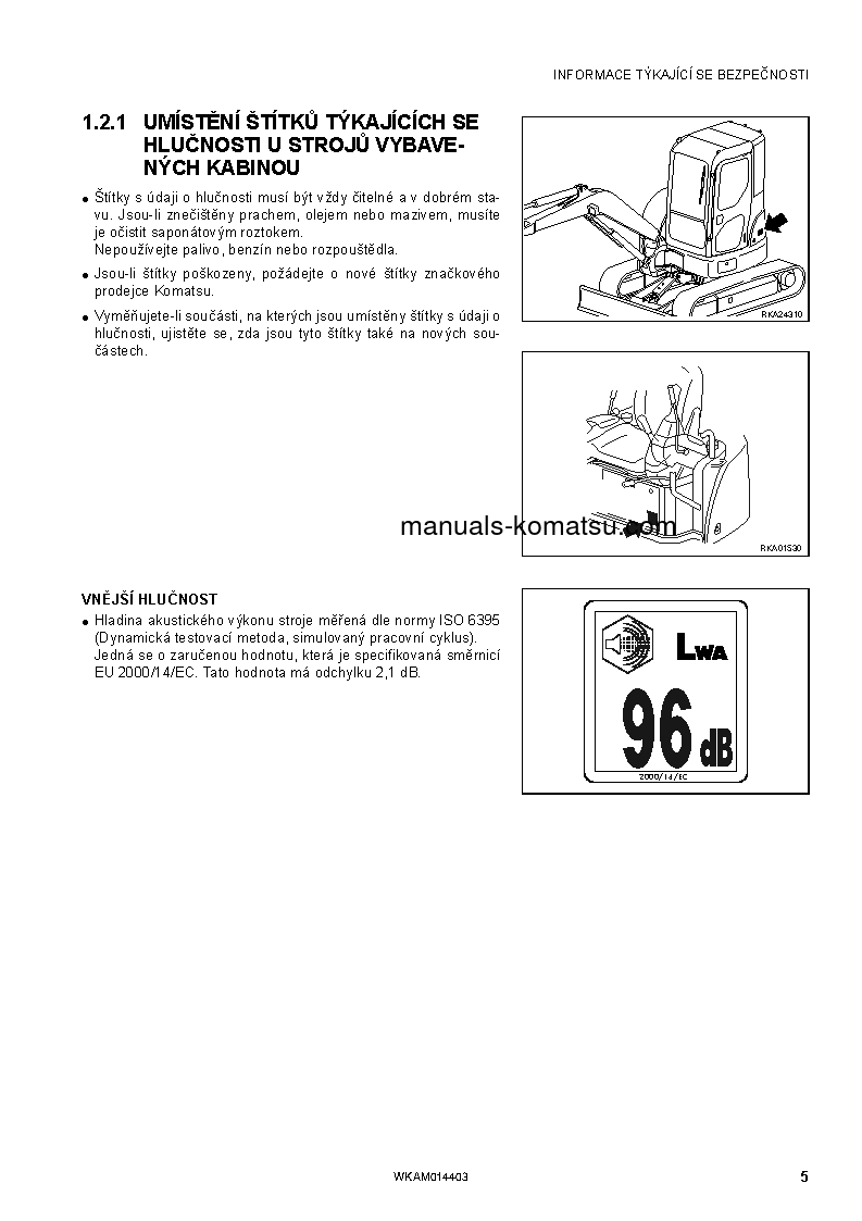 Protected: PC55MR-3(ITA) S/N F30885-UP Operation manual (Czech)