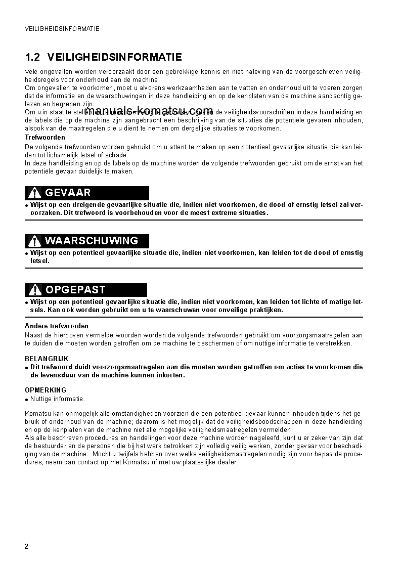 Protected: SK1020-5(ITA) S/N 37CF00126-37CF00137 Operation manual (Dutch)