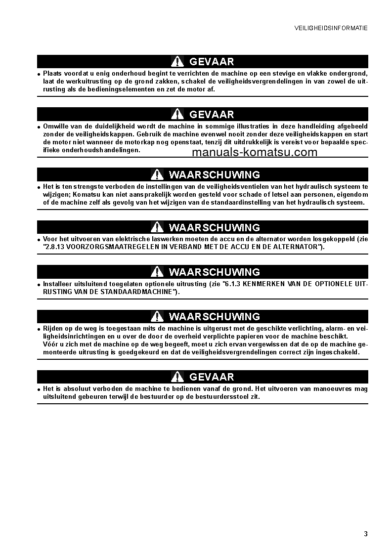Protected: SK1020-5(ITA) S/N 37CF00126-37CF00137 Operation manual (Dutch)
