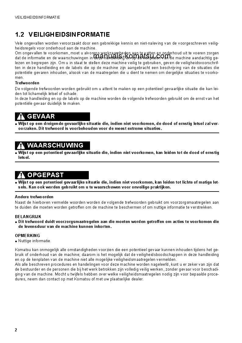 Protected: CK20-1(ITA) S/N F00003-F00270 Operation manual (Dutch)