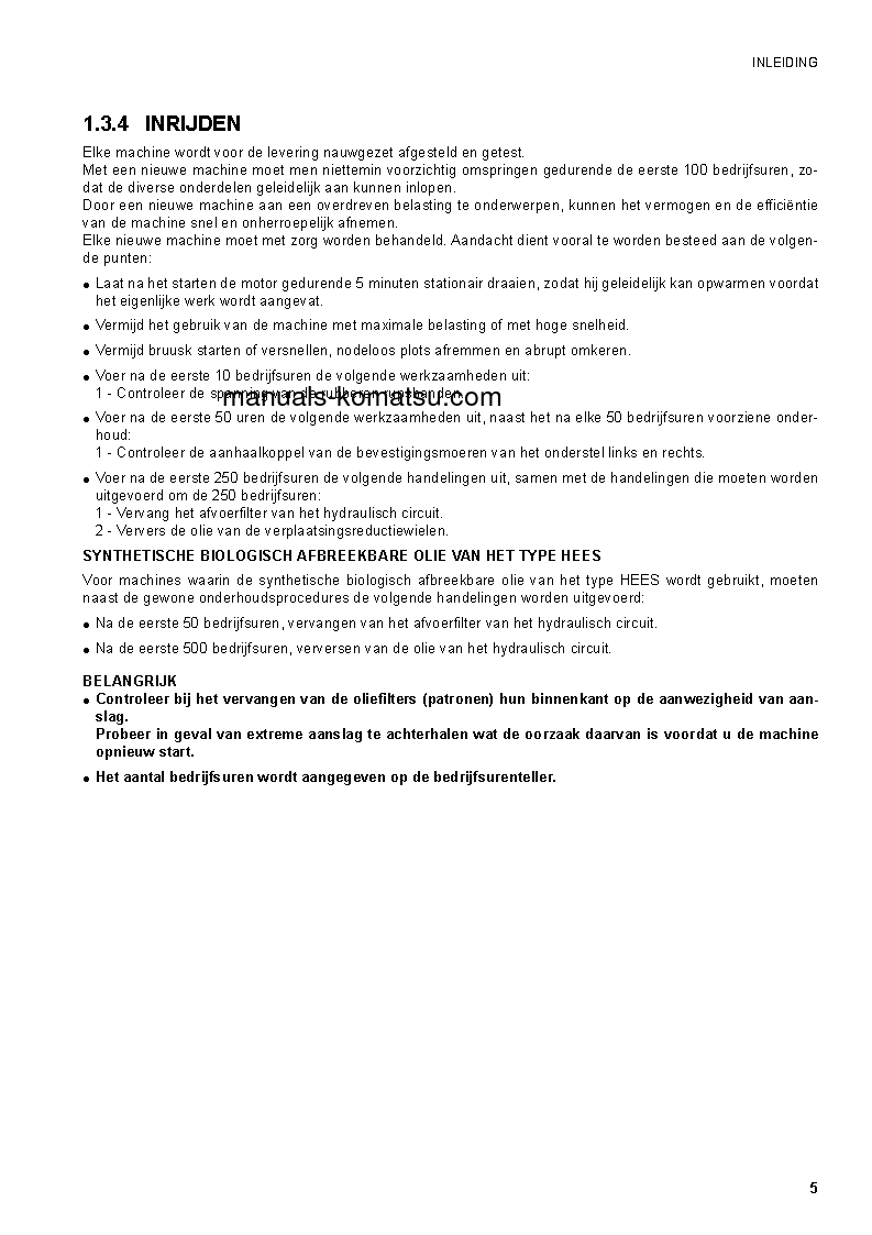 Protected: CK20-1(ITA) S/N F00003-F00270 Operation manual (Dutch)
