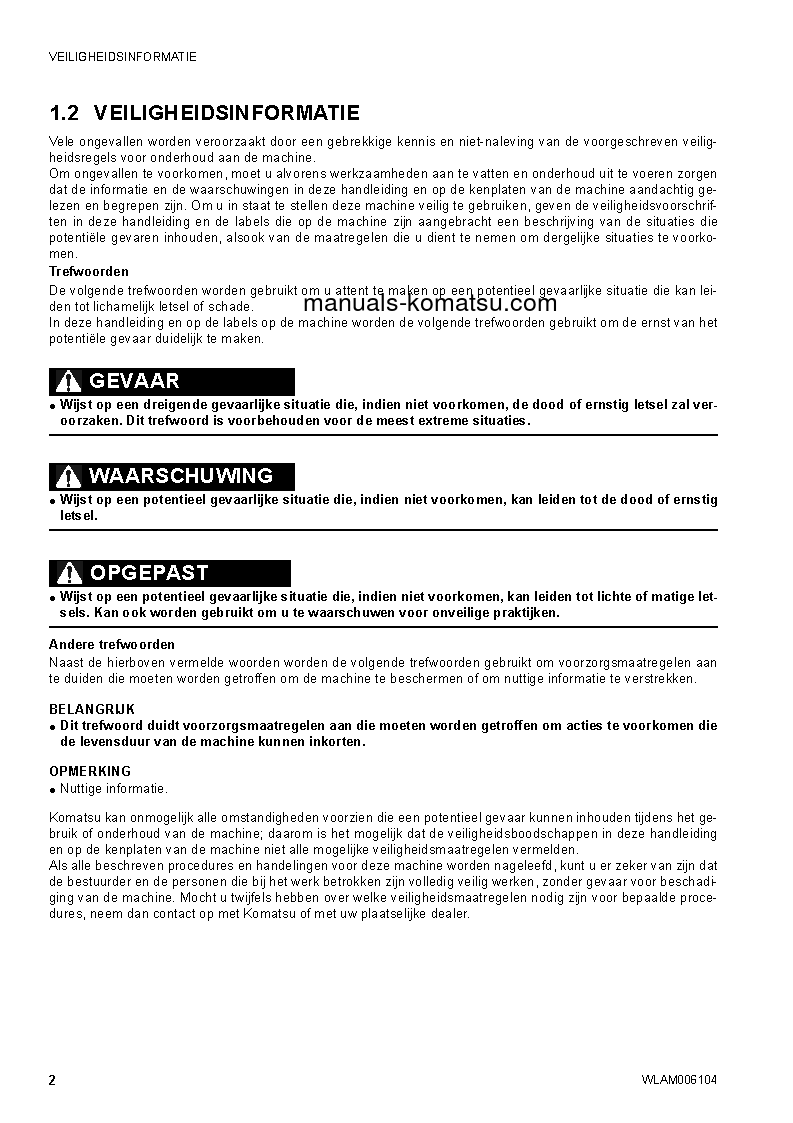 Protected: CK20-1(ITA) S/N F00271-UP Operation manual (Dutch)