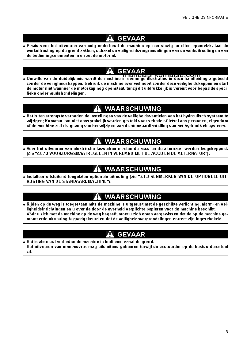 Protected: CK30-1(ITA) S/N F00003-F00187 Operation manual (Dutch)