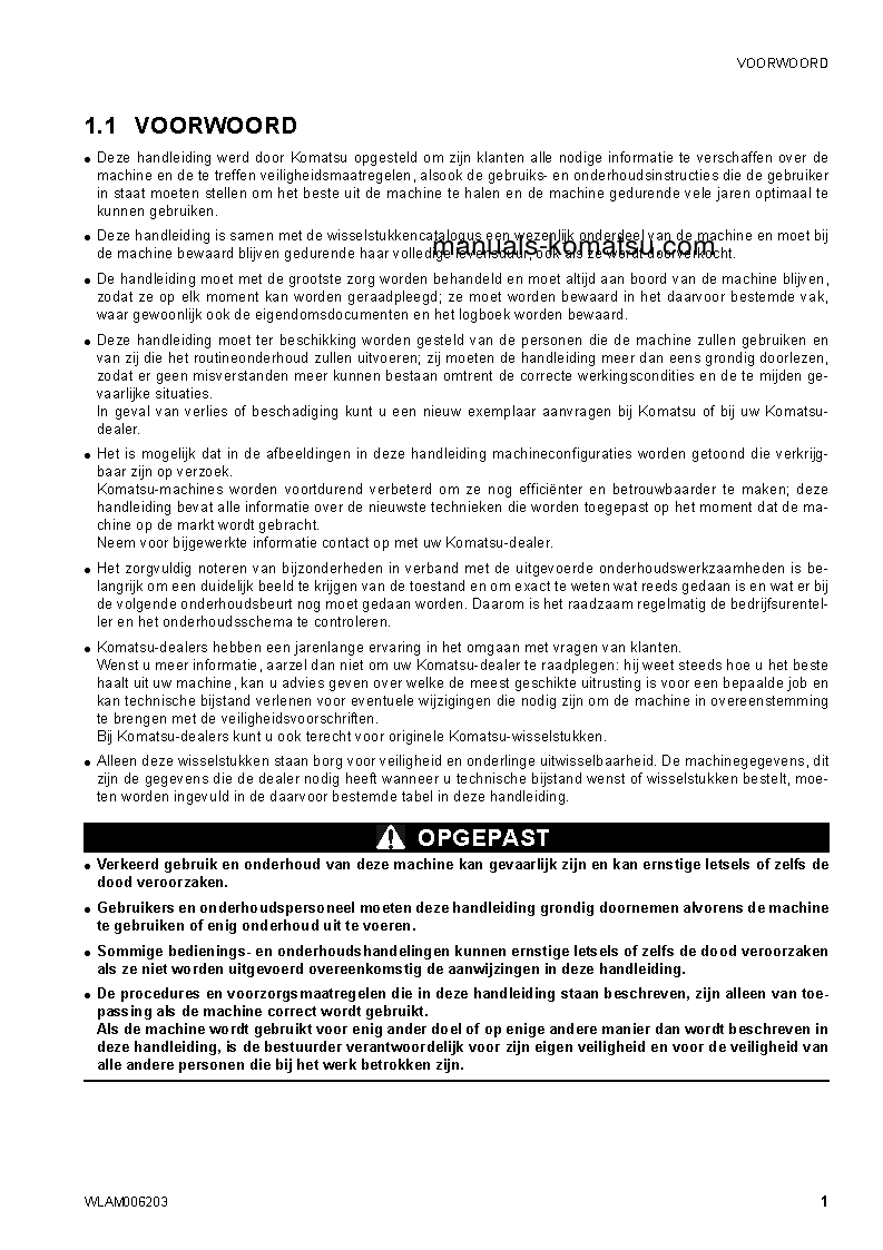 Protected: CK30-1(ITA) S/N F00188-F00197 Operation manual (Dutch)