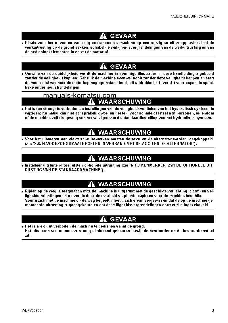 Protected: CK30-1(ITA) S/N F00198-UP Operation manual (Dutch)