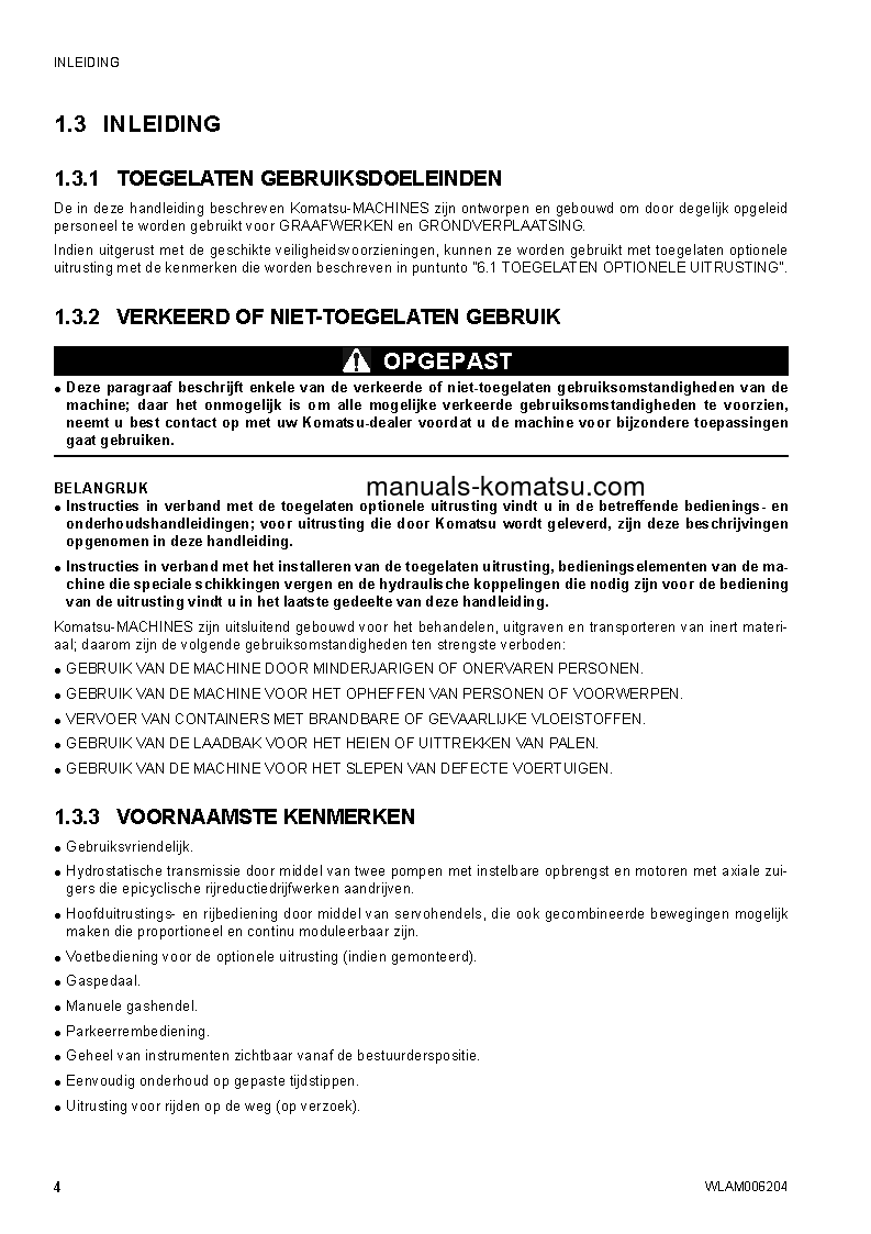 Protected: CK30-1(ITA) S/N F00198-UP Operation manual (Dutch)
