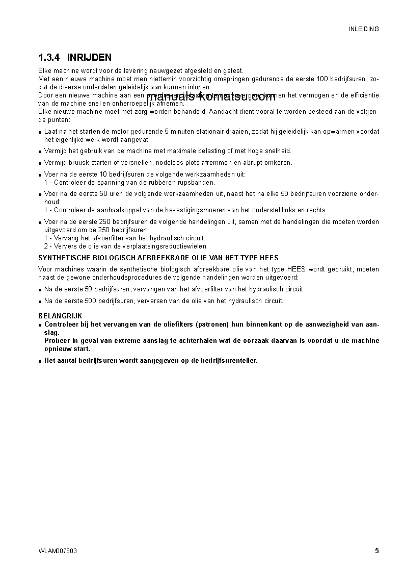 Protected: CK25-1(ITA) S/N F00071-UP Operation manual (Dutch)