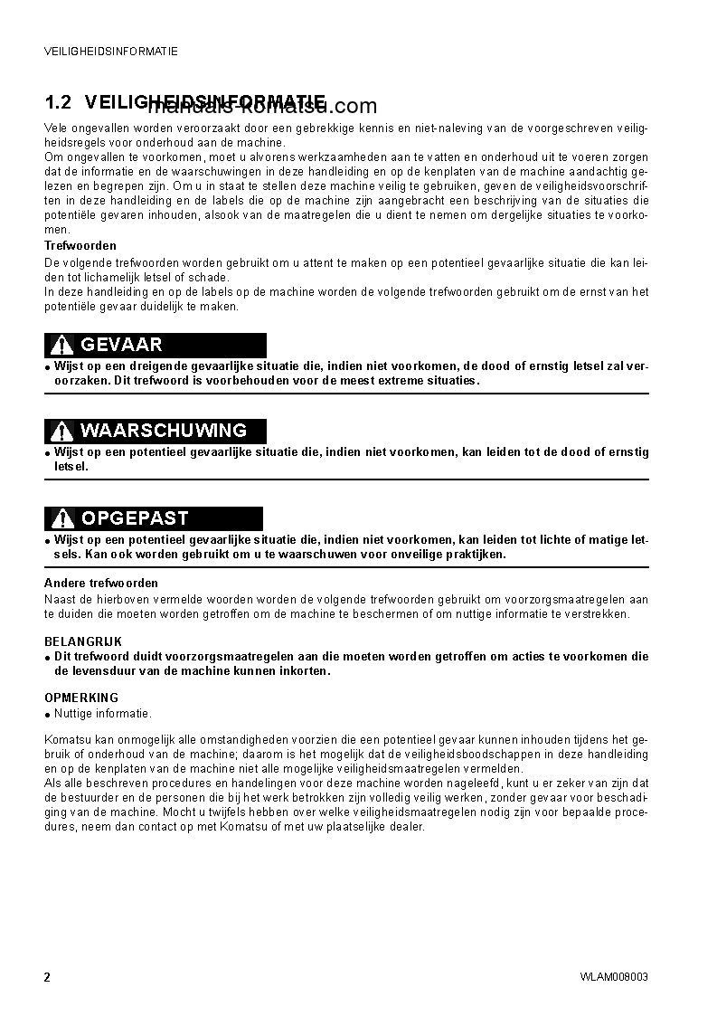 Protected: CK35-1(ITA) S/N F00073-UP Operation manual (Dutch)