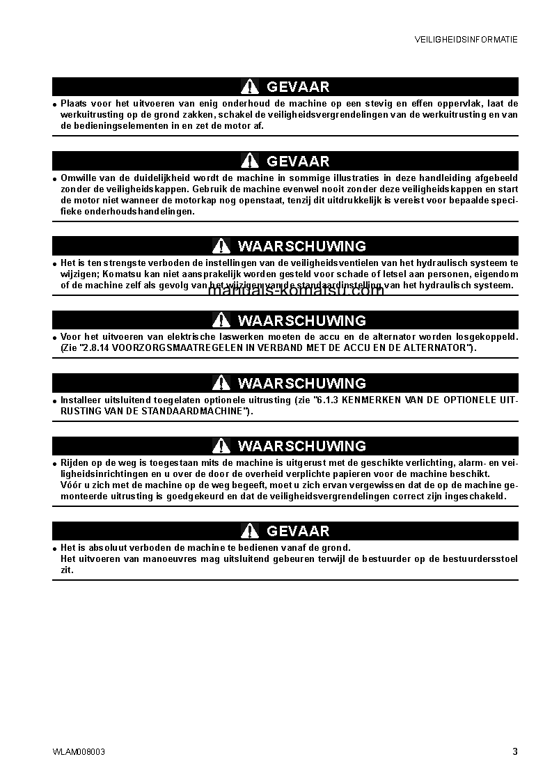 Protected: CK35-1(ITA) S/N F00073-UP Operation manual (Dutch)