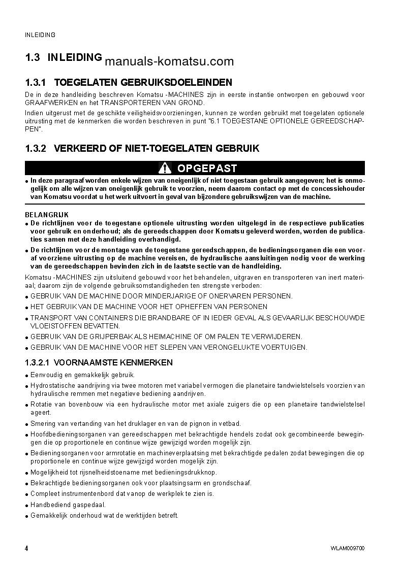 Protected: PC80MR-3(ITA) S/N F00003-UP Operation manual (Dutch)