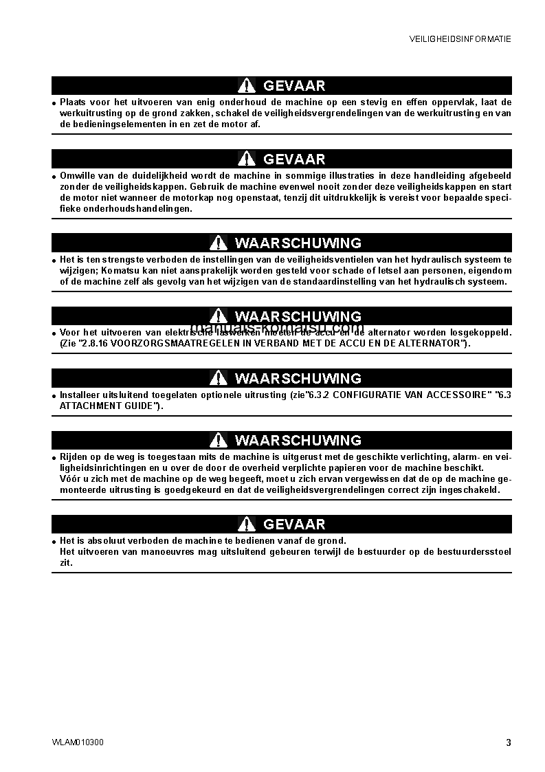 Protected: SK714-5(ITA)-/ S/N F04859-UP Operation manual (Dutch)