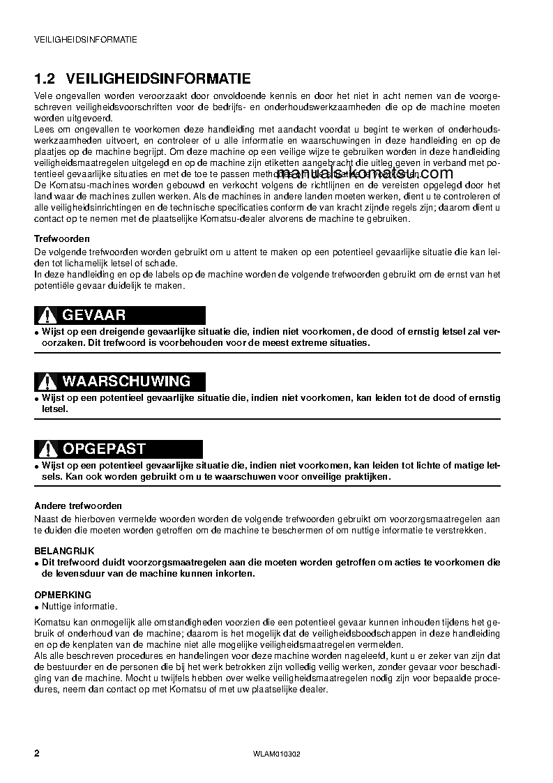 Protected: SK714-5(ITA)-/ S/N F05326-UP Operation manual (Dutch)