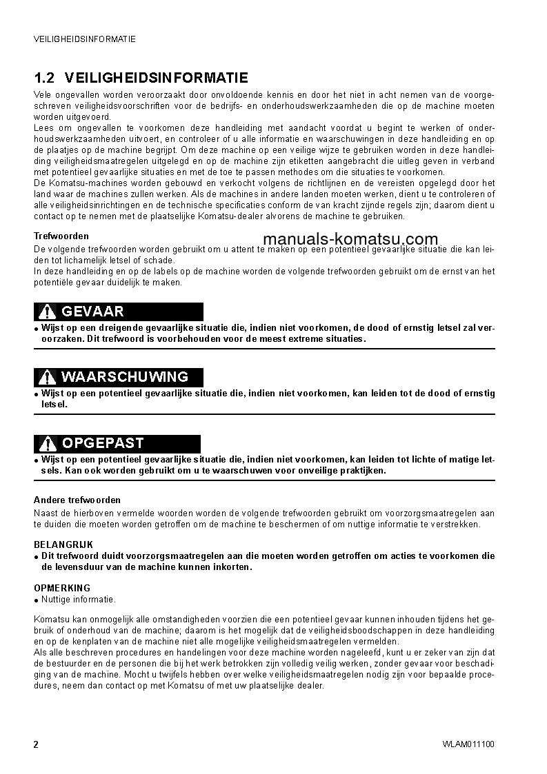 Protected: CK25-1(ITA) S/N F00092-UP Operation manual (Dutch)