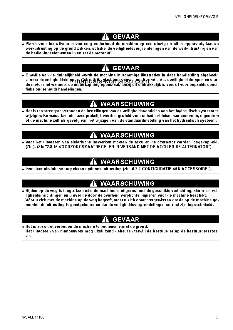 Protected: CK25-1(ITA) S/N F00092-UP Operation manual (Dutch)
